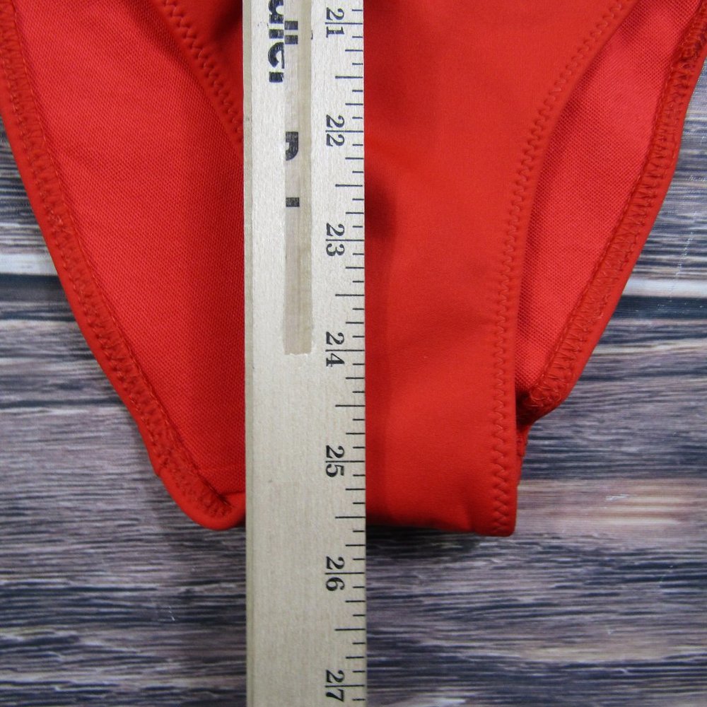 Good American NEW XS Size 0 Red Sculpt Corset One Piece Swimsuit Swim Beach - Picture 7 of 9